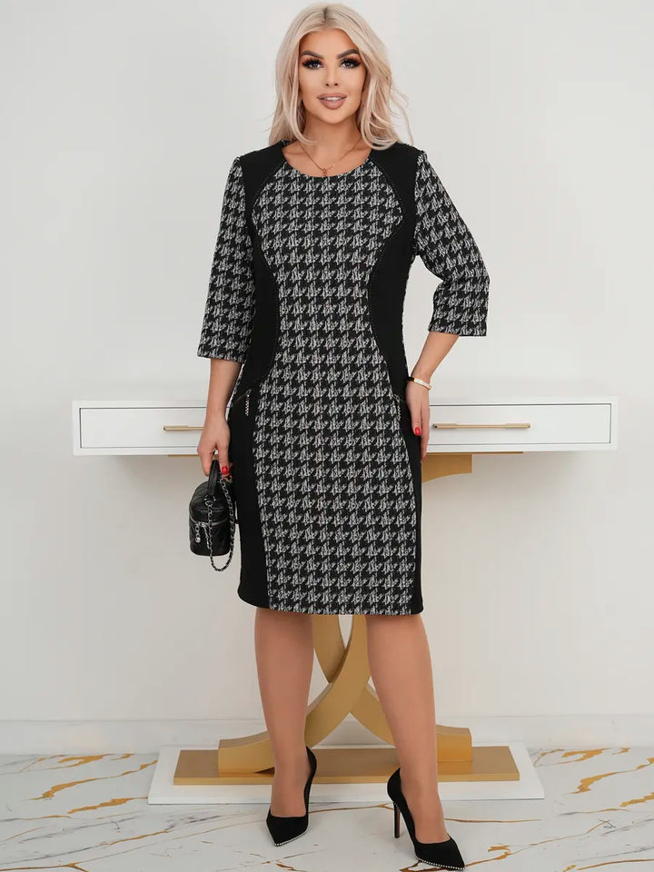 Cavendish - שמלת סטן אלגנטית