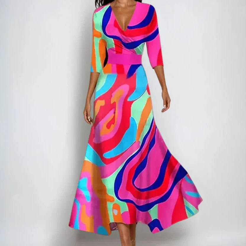 Eversley - שמלת בד קלה