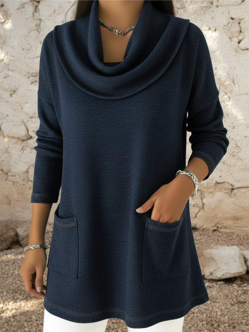 Serena - סריג גולף מבד כותנה נעים