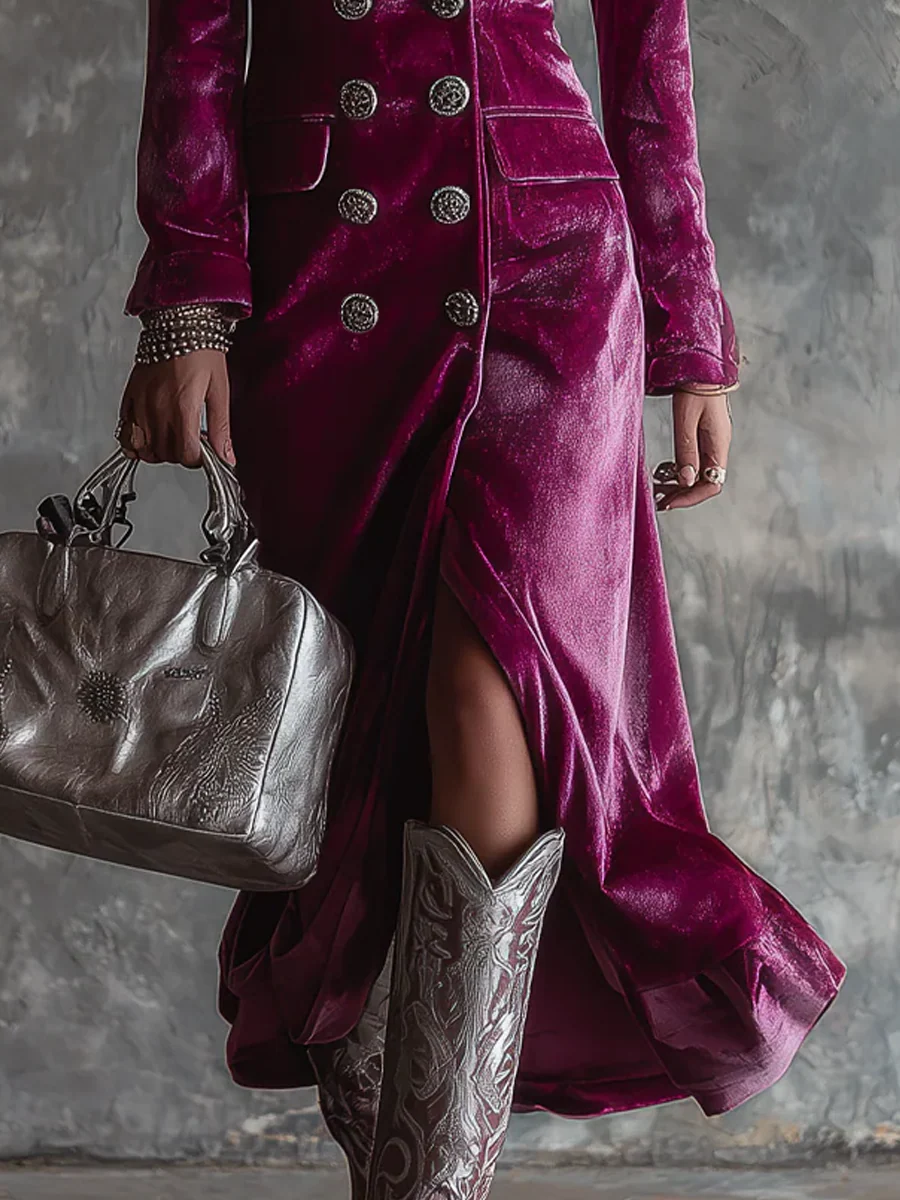 Loxley - שמלת בלייזר קטנה מעור