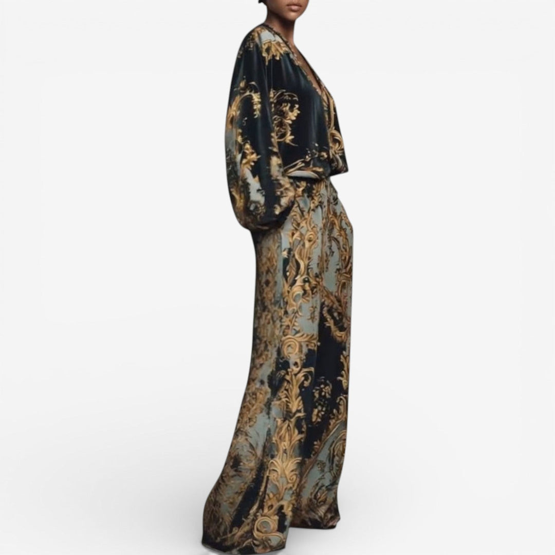 Lansdowne - סט מודפס עם מגע רך ואלגנטי