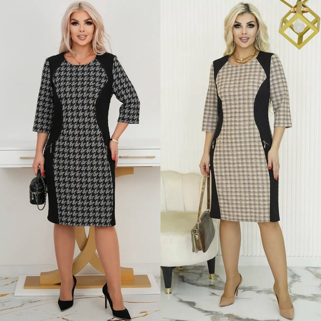 Cavendish - שמלת סטן אלגנטית