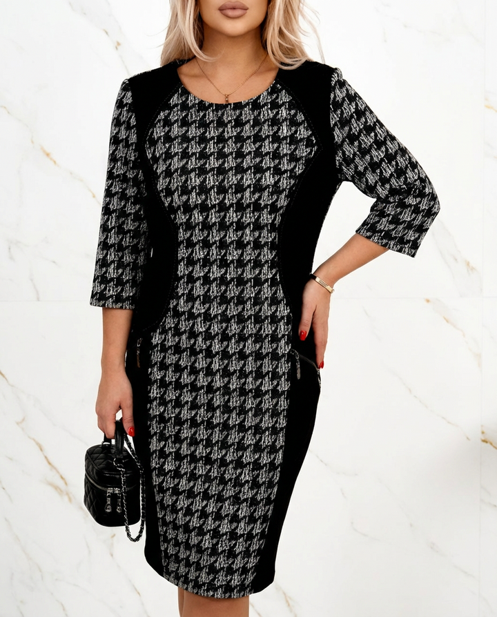 Cavendish - שמלת סטן אלגנטית