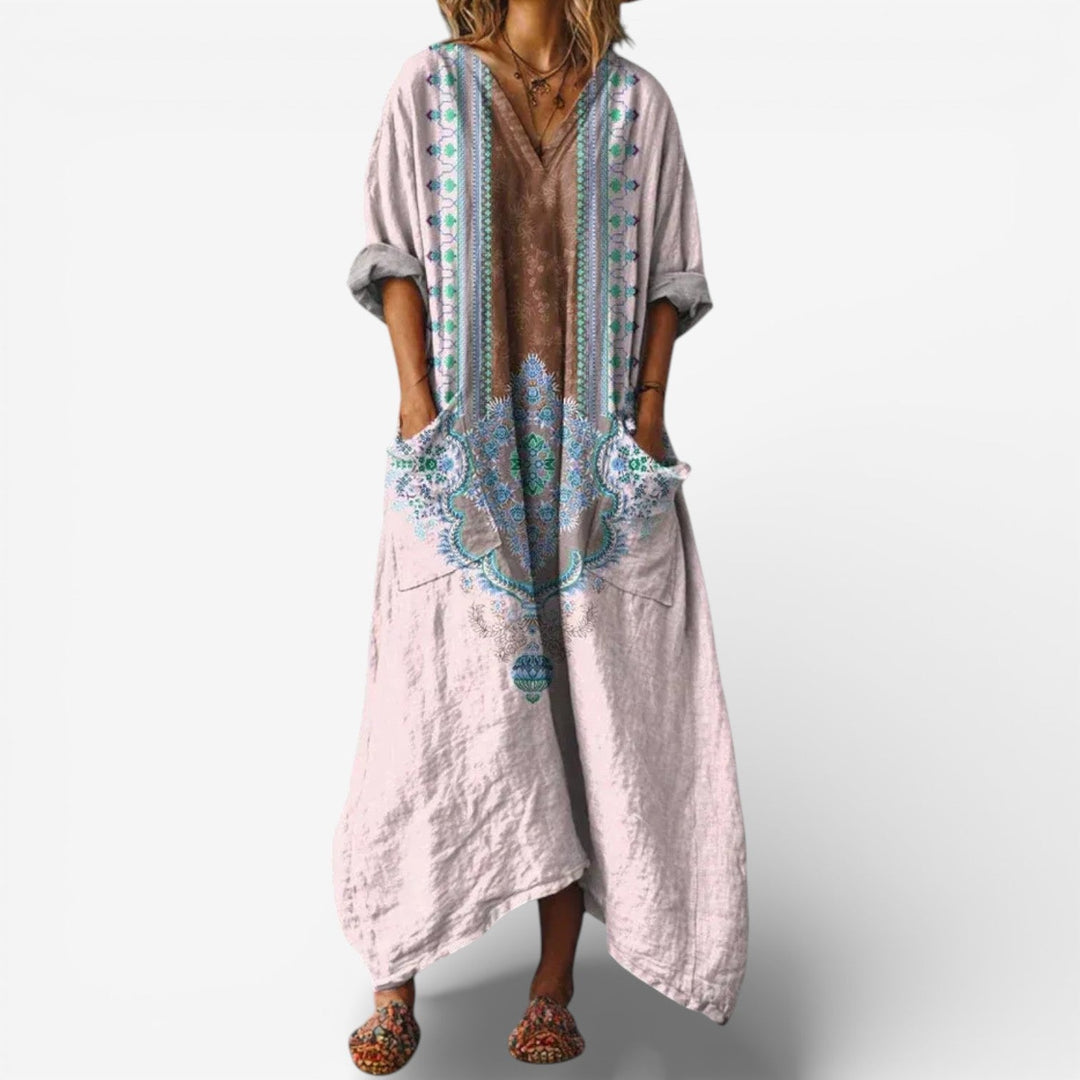 Montego - שמלת מקסי רכה ואוורירית