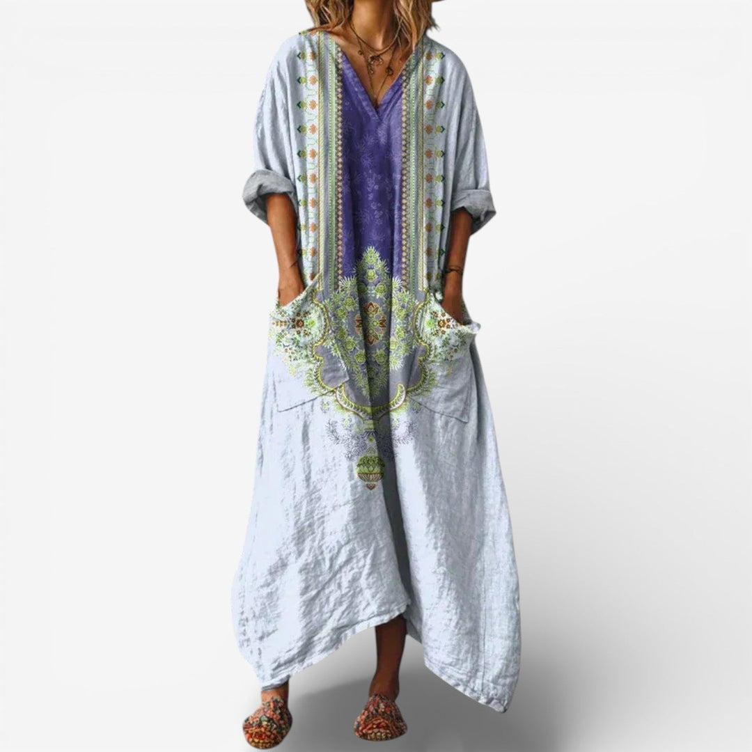 Montego - שמלת מקסי רכה ואוורירית