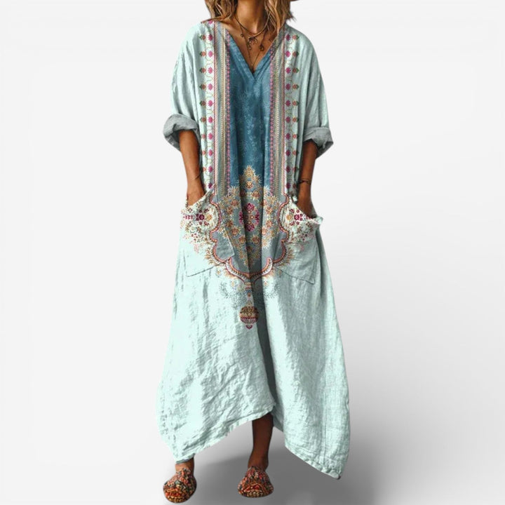 Montego - שמלת מקסי רכה ואוורירית