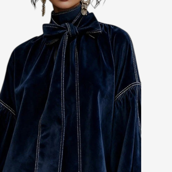 Trelawney - שמלת קטיפה רכה ואלגנטית